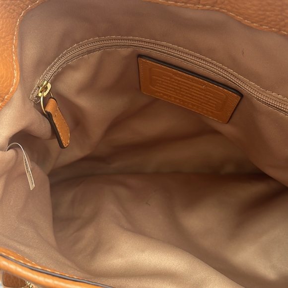 Coach Brown Tote Shoulder Bag - Picture 4 of 9